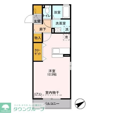 サクラテラスの物件間取画像